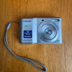 Sony Cyber-shot DSC-S2100 12.1 MP Compact Digital Camera with Wrist Strap